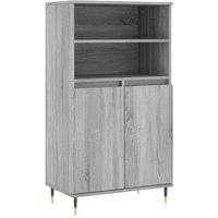 Bonnevie - Highboard,Kommode Grau Sonoma 60x36x110 cm Holzwerkstoff vidaXL von BONNEVIE