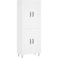 Highboard,Kommode Weiß 69,5x34x180 cm Holzwerkstoff vidaXL von BONNEVIE