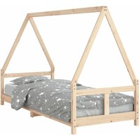 Kinderbett,Einzelbette 80x200 cm Massivholz Kiefer vidaXL von BONNEVIE