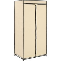 Bonnevie - Kleiderschrank Creme 75×50×160 cm vidaXL559882 von BONNEVIE