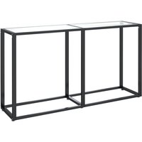 VidaXL Konsolentisch Transparent 140x35x75,5 cm Hartglas von RICEEL