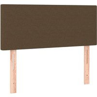 Kopfteil Dunkelbraun 100x5x78/88 cm Stoff vidaXL von JINLEFU