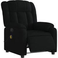 Bonnevie - Massagesessel Elektrisch Schwarz Stoff vidaXL244068 von BONNEVIE