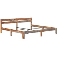 Massivholzbett ohne Matratze 200x200 cm vidaXL von VIDAXL