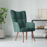 Vidaxl - Relaxsessel Dunkelgrün Samt von VIDAXL