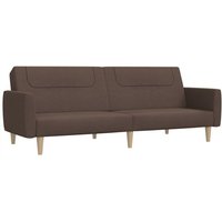 Vidaxl - Schlafsofa 2-Sitzer Taupe Stoff Taupe von BONNEVIE