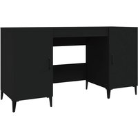 Bonnevie - Computertisch,Schreibtisch Schwarz 140x50x75 cm Holzwerkstoff vidaXL von BONNEVIE