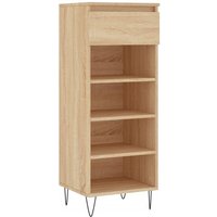 Schuhschrank Sonoma-Eiche 40x36x105 cm Holzwerkstoff vidaXL304220 von BONNEVIE