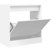 Schuhschrank Weiß 60x34x63,5 cm Holzwerkstoff Vidaxl Schuhschrank Weiß 60x34x63,5 cm Holzwerkstoff Vidaxl von VIDAXL