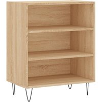 Bonnevie - Sideboard,Kommode Sonoma-Eiche 57x35x70 cm Holzwerkstoff vidaXL von BONNEVIE