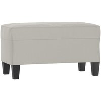 Vidaxl - Sitzbank Hellgrau 70x35x41 cm Mikrofasergewebe Vidaxl - Sitzbank Hellgrau 70x35x41 cm Mikrofasergewebe von VIDAXL