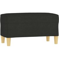 Sitzbank Schwarz 70x35x41 cm Stoff Vidaxl von VIDAXL