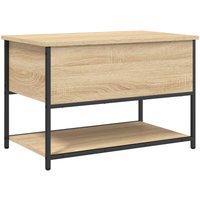 Bonnevie - Sitzbank mit Stauraum Sonoma-Eiche 70x42,5x47 cm Holzwerkstoff vidaXL44656 von BONNEVIE