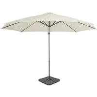 Sonnenschirm,Gartenschirm mit Schirmständer Sand vidaXL von BONNEVIE