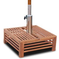 Sonnenschirmständer-Verkleidung aus Holz CFW707409 von BONNEVIE
