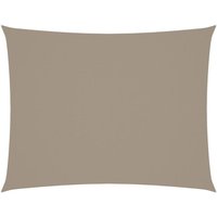 Bonnevie - Sonnensegel Oxford-Gewebe Rechteckig 5x7 m Taupe vidaXL194094 von BONNEVIE