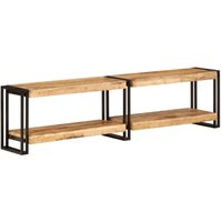 Vidaxl - TV-Schrank 160x30x40 cm Massivholz Mango Vidaxl - TV-Schrank 160x30x40 cm Massivholz Mango von VIDAXL