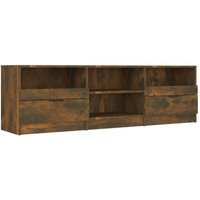 Bonnevie - TV-Schrank,TV-Möbel Räuchereiche 150x33,5x45 cm Holzwerkstoff vidaXL von BONNEVIE