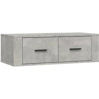 TV-Wandschrank Betongrau 80x36x25 cm Holzwerkstoff vidaXL TV-Wandschrank Betongrau 80x36x25 cm Holzwerkstoff vidaXL von VIDAXL