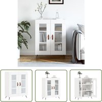 The Living Store Sideboard Weiß 69,5x34x90 cm Holzwerkstoff - Schreibtisch - Wohnzimmermöbel - Sideboard - Regal - Eiche The Living Store Sideboard Weiß 69,5x34x90 cm Holzwerkstoff - Schreibtisch - Wohnzimmermöbel - Sideboard - Regal - Eiche von BONNEVIE