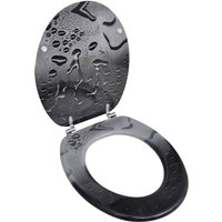 Toilettensitz WC-Sitz mdf Wassertropfen Design Vidaxl Toilettensitz WC-Sitz mdf Wassertropfen Design Vidaxl von VIDAXL