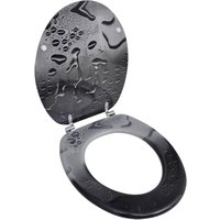 Toilettensitz WC-Sitz mdf Wassertropfen Design Vidaxl Toilettensitz WC-Sitz mdf Wassertropfen Design Vidaxl von VIDAXL