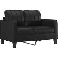 Bonnevie - 2-Sitzer-Sofa,Sofas gerade Schwarz 120 cm Kunstleder vidaXL von BONNEVIE