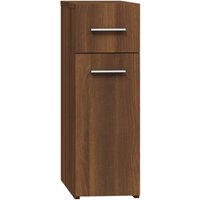 Bonnevie - Apothekerschrank Braun Eichen-Optik 20x45,5x60 cm Holzwerkstoff vidaXL984128 von BONNEVIE