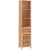 Badschrank 42x29x182 cm Massivholz Nussbaum vidaXL81154 von BONNEVIE