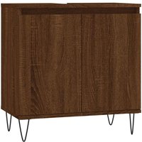 Vidaxl - Badschrank Braun Eichen-Optik 58x33x60 cm Holzwerkstoff Vidaxl - Badschrank Braun Eichen-Optik 58x33x60 cm Holzwerkstoff von VIDAXL