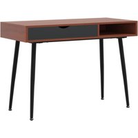 Vidaxl - Computertisch mit Schublade Braun 110x50x75 cm Holzwerkstoff Braun von BONNEVIE