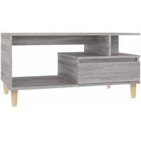 Jinlefu - Couchtisch Grau Sonoma 90x49x45 cm Holzwerkstoff vidaXL Jinlefu - Couchtisch Grau Sonoma 90x49x45 cm Holzwerkstoff vidaXL von JINLEFU