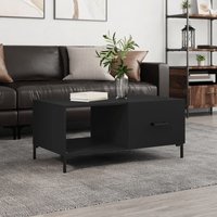 Couchtisch Schwarz 90x50x40 cm Holzwerkstoff vidaXL von JINLEFU