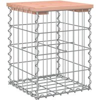 Vidaxl - Gartenbank aus Gabionen 33x31x42 cm Massivholz Douglasie von VIDAXL