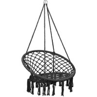 Bonnevie - Hängesessel 80 cm Anthrazit vidaXL117655 von BONNEVIE