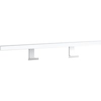 Vidaxl - LED-Spiegelleuchte 13 w Kaltweiß 80 cm 6000 k Silber von BONNEVIE