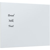Vidaxl - Magnettafel Wandmontage Weiß 50x40 cm Hartglas Weiß von BONNEVIE