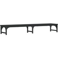 Monitorständer Schwarz 105x23x15,5 cm Holzwerkstoff Vidaxl von VIDAXL