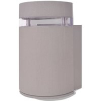 Outdoor halbzylindrische Wandleuchte grau Aluminium Vidaxl Outdoor halbzylindrische Wandleuchte grau Aluminium Vidaxl von VIDAXL