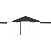 Pavillon Familienzelt mit Doppelt Erweiterten Dächern 3x3x2,75 cm 180 g/m² vidaXL von BONNEVIE