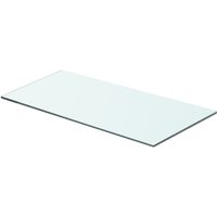 Vidaxl - Regalboden Glas Transparent 60 cm x 25 cm Transparent von BONNEVIE