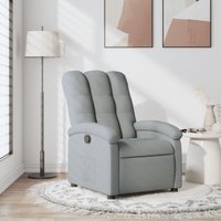 Relaxsessel Hellgrau Stoff - Vidaxl von VIDAXL