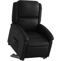 Relaxsessel mit Aufstehhilfe Schwarz Kunstleder vidaXL744089 von BONNEVIE