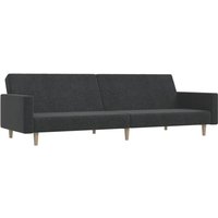 Schlafsofa 2-Sitzer Dunkelgrau Stoff vidaXL643640 von BONNEVIE