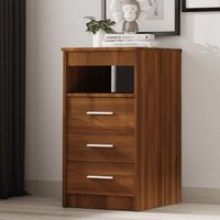 Vidaxl - Sideboard mit Schubladen Braun Eichen-Optik 40x50x76 cm von VIDAXL