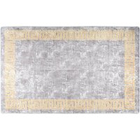 Bonnevie - Teppich Waschbar 80x150 cm Grau Rutschfest vidaXL400021 von BONNEVIE