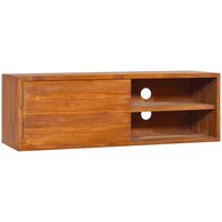 Vidaxl - Wand-TV-Schrank 90x30x30 cm Teak Massivholz Vidaxl - Wand-TV-Schrank 90x30x30 cm Teak Massivholz von VIDAXL