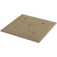 Wandpaneele 12 Stk. Cappuccino-Braun 30x30cm Kunstleder 1,08 m² Vidaxl von VIDAXL