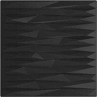 Wandpaneele 24 Stk. Schwarz 50x50 cm xps 6 m² Stein Vidaxl von VIDAXL