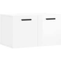 Wandschrank Badschrank Hochglanz-Weiß 60x36,5x35 cm Holzwerkstoff vidaXL von BONNEVIE